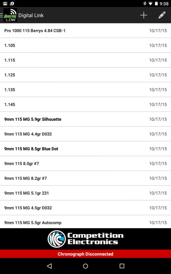 Competition Electronics Digital Link Android ap