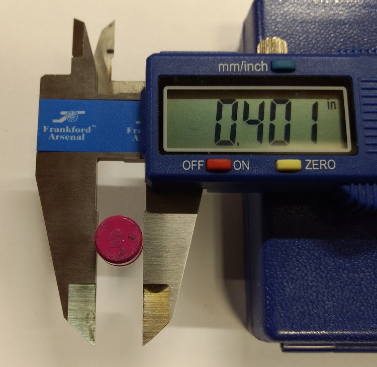 10mm, back to the Lee taper crimp